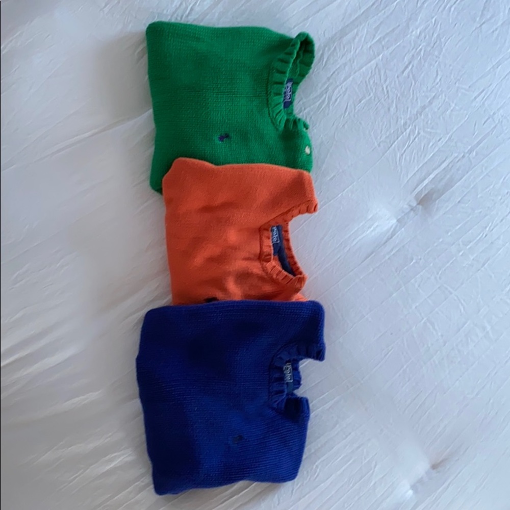 Polo by Ralph Lauren boys sweater lot of 3